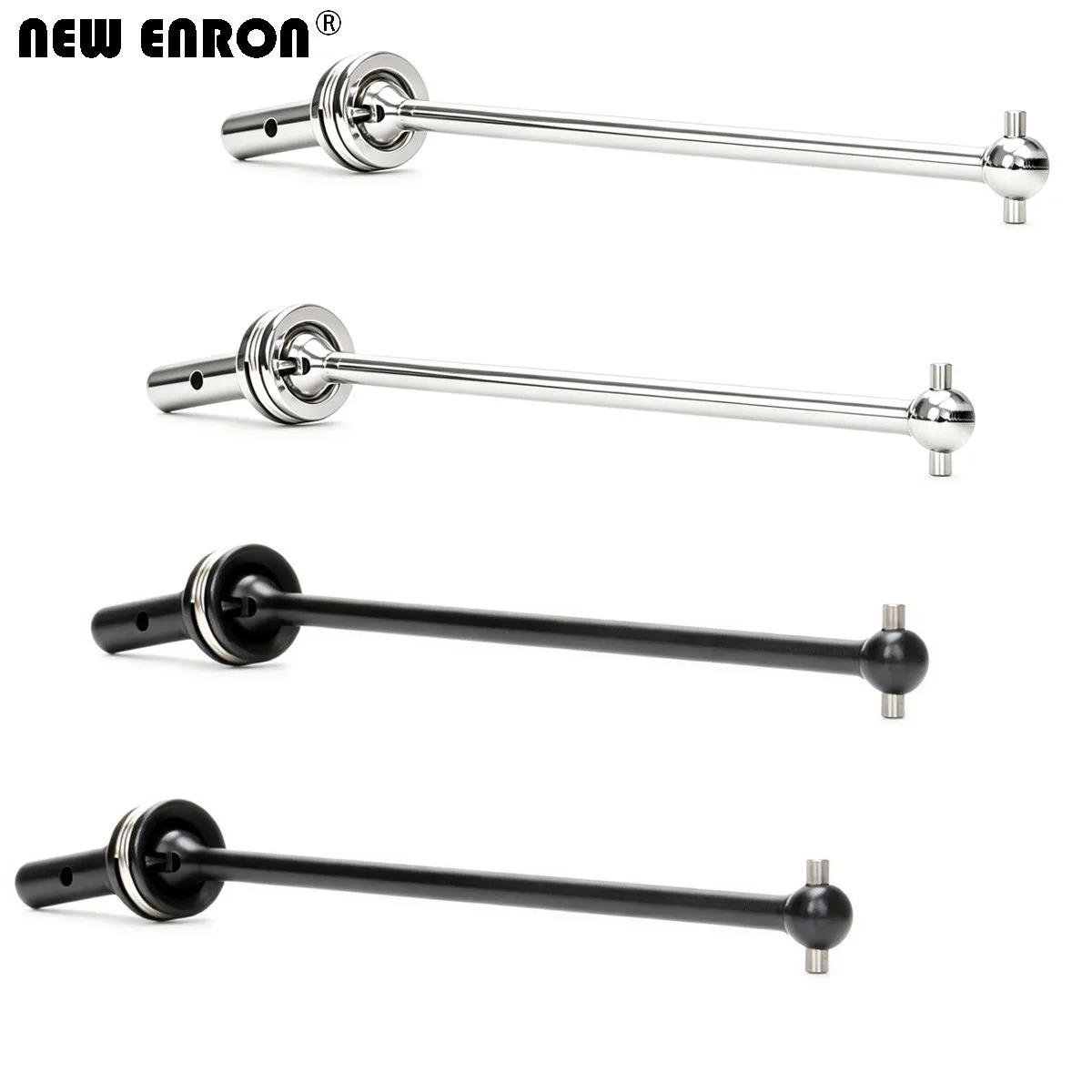 Steel Front / Rear CVD Driveshaft 9550 9654X for RC Car Traxxas Sledge 1/8 6S 4WD Monster Truck 95076-4 95096-4