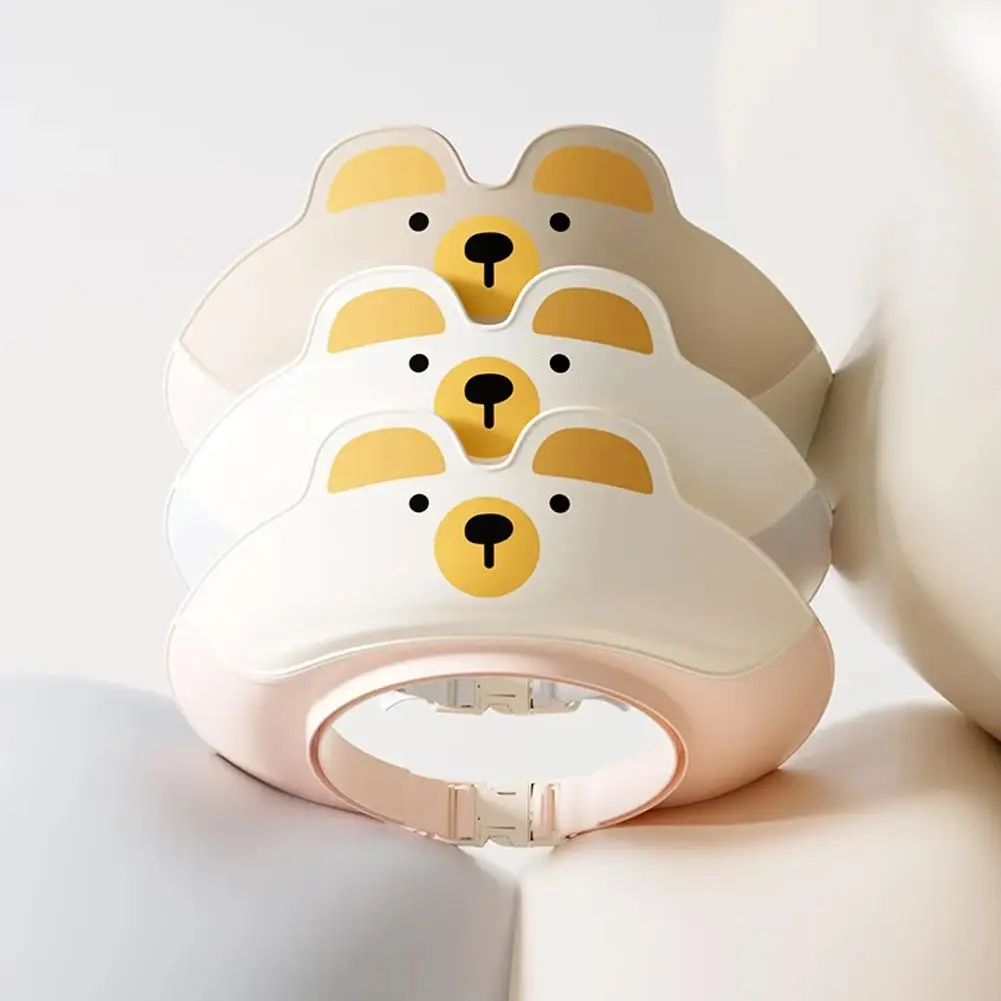 

Регулируемые шапочки для детского шампуня, защищают глаза, уши во время ванны, многоразовая шапочка для душа для младенцев от 0 месяцев до 6 лет