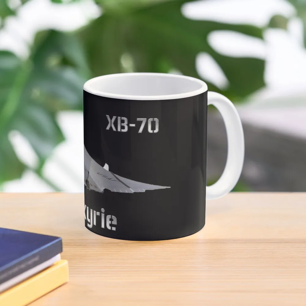 Xb 70 Valkyrie Supersonic Bomber Classic  Mug Image Gifts Design Simple Picture Photo Coffee Tea Handle Round Printed Cup