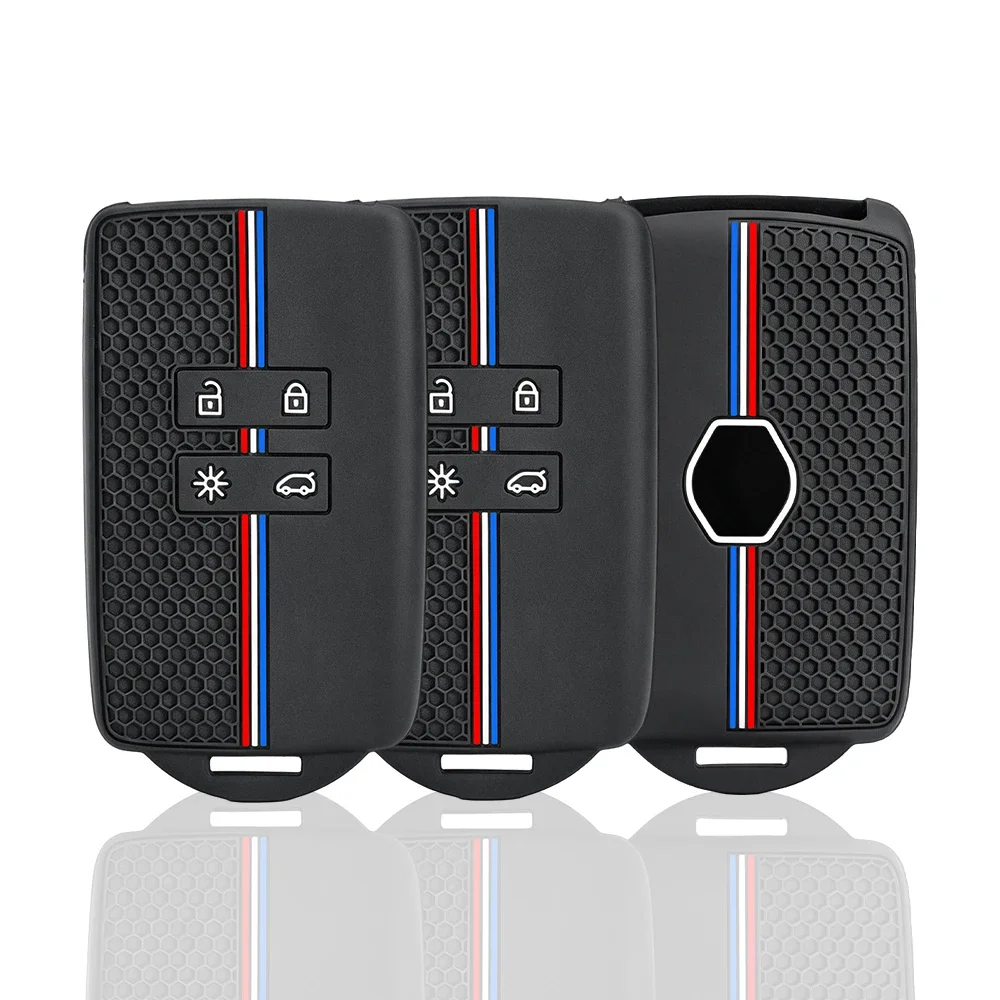 2026 New Silicone Car Key Case Cover For Alpine A290 GTS A110 Espace Austral Duster Lodgy Spring Koleos Captur Rafale