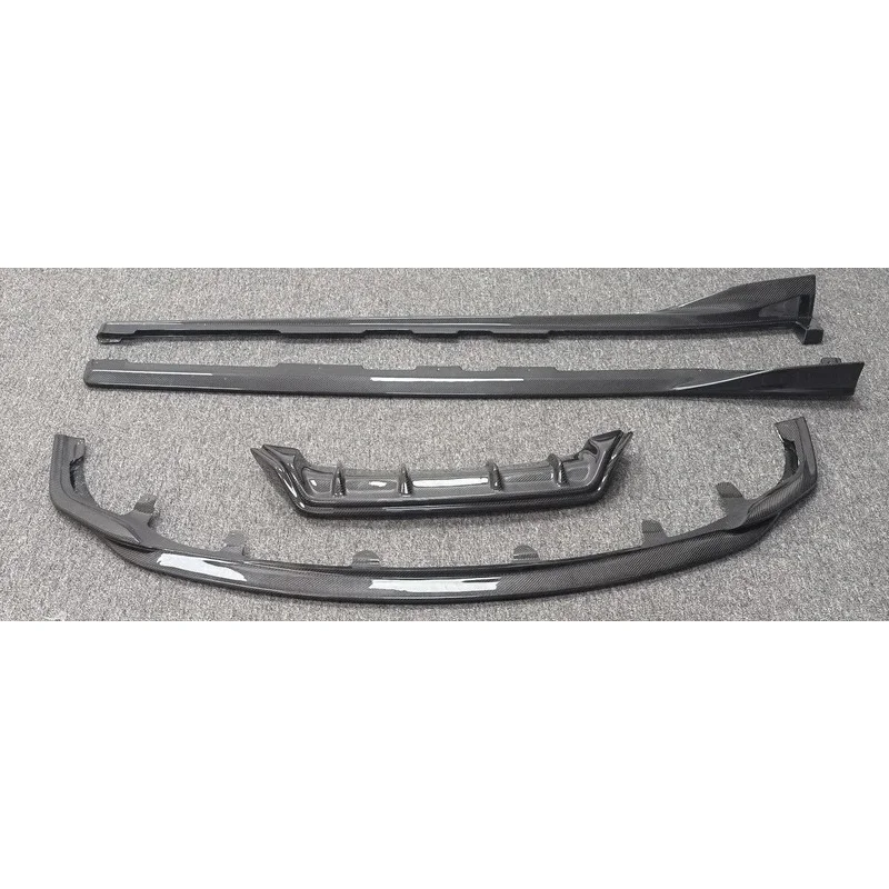 

High qualityRunde Top Quality Body Kit for RC 15-17 Upgrade Carbon Fiber Auto Part Front Lip Diffuser Side Skirt Rear Spoiler