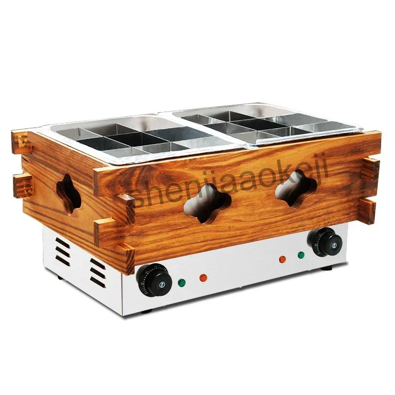 Household 220v Commercial Kanto Cooking Machine Stainless Steel Guandong Cook The Machine Electric Heating String Fragrance Equi