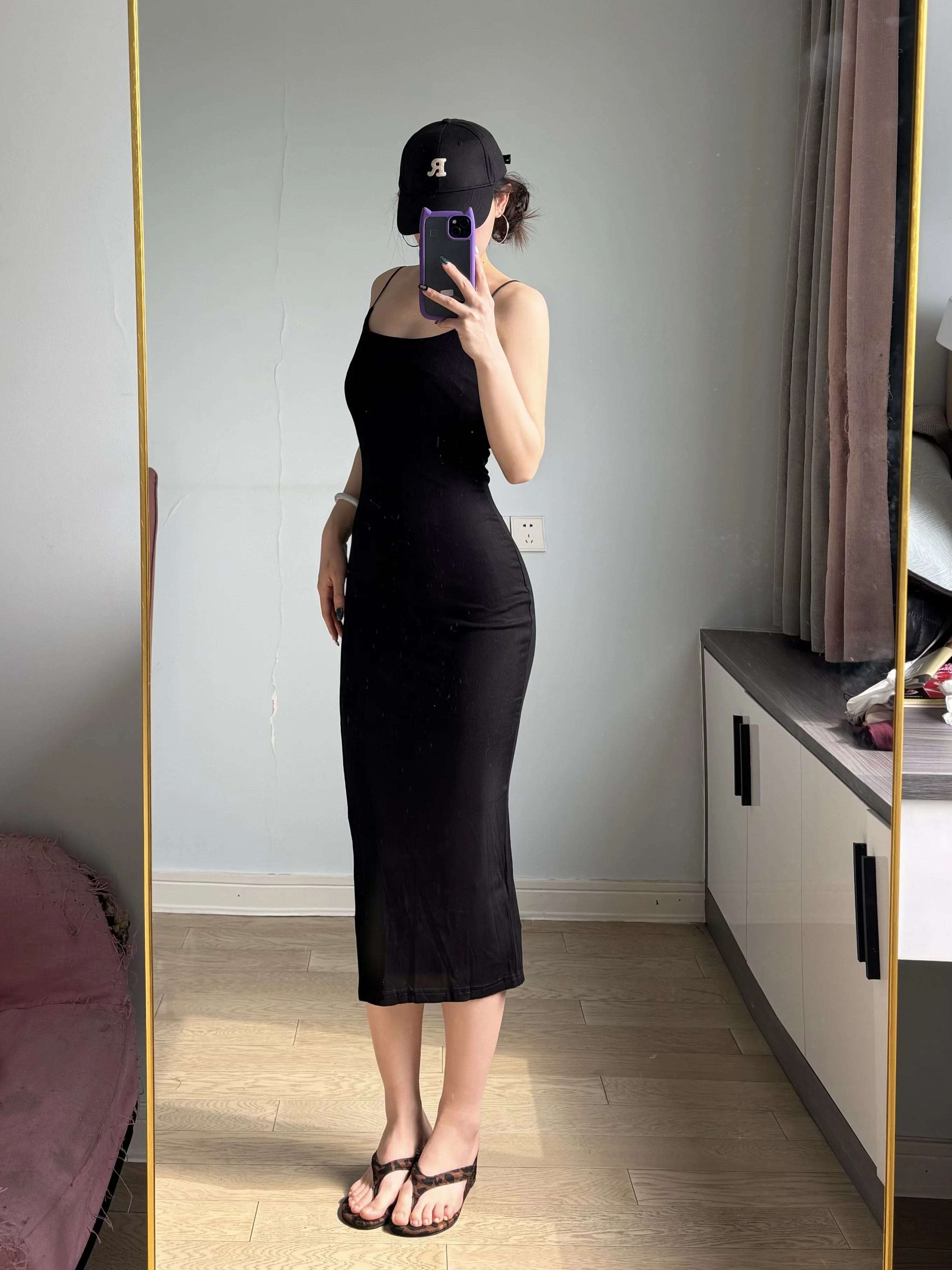 Split Summer Sling Solid Color Dresses for Women Sexy Dress Sleeveless Bodycon Y2k Dress