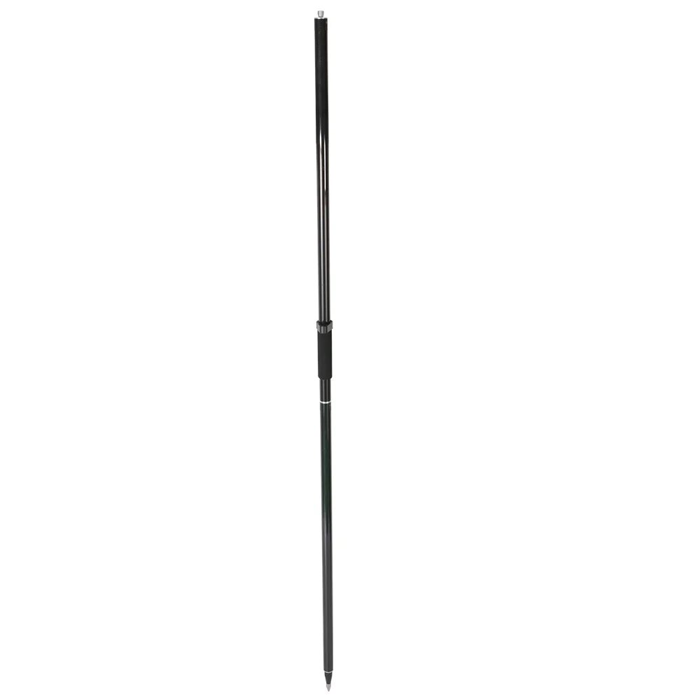 Mount Laser 2M 2 Section Carbon Fiber GPS Pole with Handle and Bubble Base For Surveying, GP200-2C