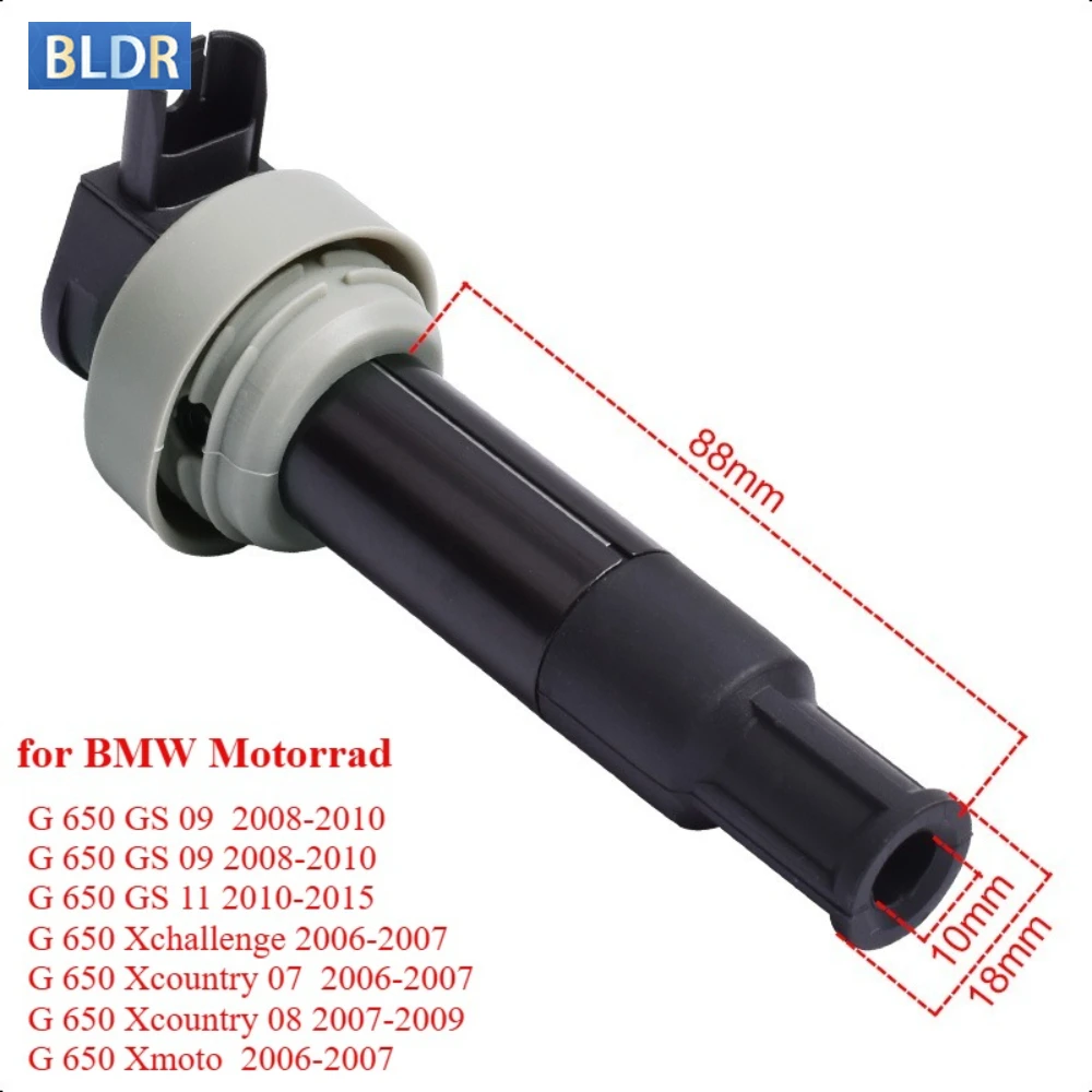 12137715848 Motor Bike Ignition Coil for BMW Motorrad G650 Xcountry  G 650 Xmoto Xchallenge  G 650 GS 2008-2010