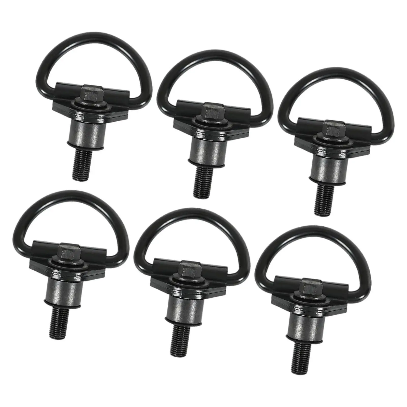 6x Cargo Tie Down Anchors Hooks Metal for Ford Transit 150 250 350