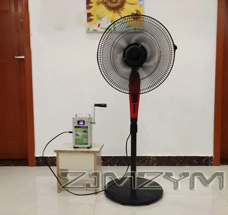 Hand Cranked Generator Power Bank High-power 220V Large Capacity Outdoor Household 12V Lighting Outdoor，Mobile Power Supply