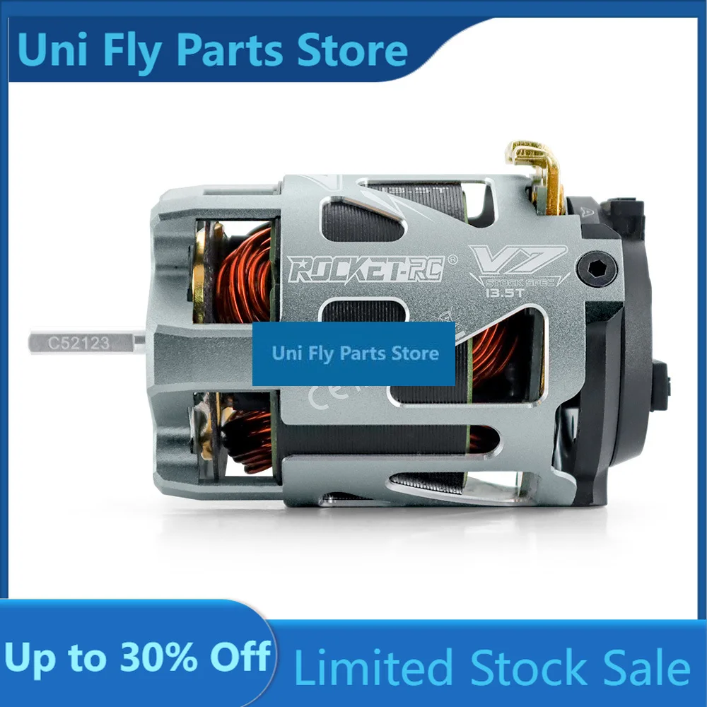 UniFlyRocket-RC TS160 V3PRO 160A ESC With 540 V7 2-Pole High Torque Brushless Motor Set For 1/10 F1 RC Racing Drift Crawler Bugg