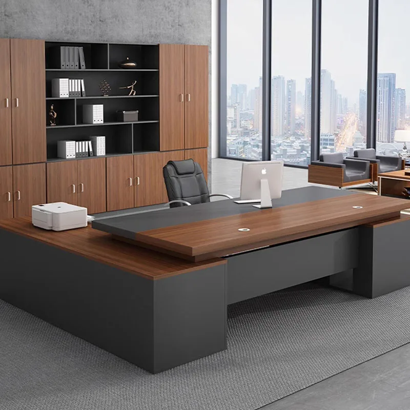 Universal Entertainment Office Desk Reception Executive Nordic European Aesthetic Display Minimalist Ufficio Salon Furniture