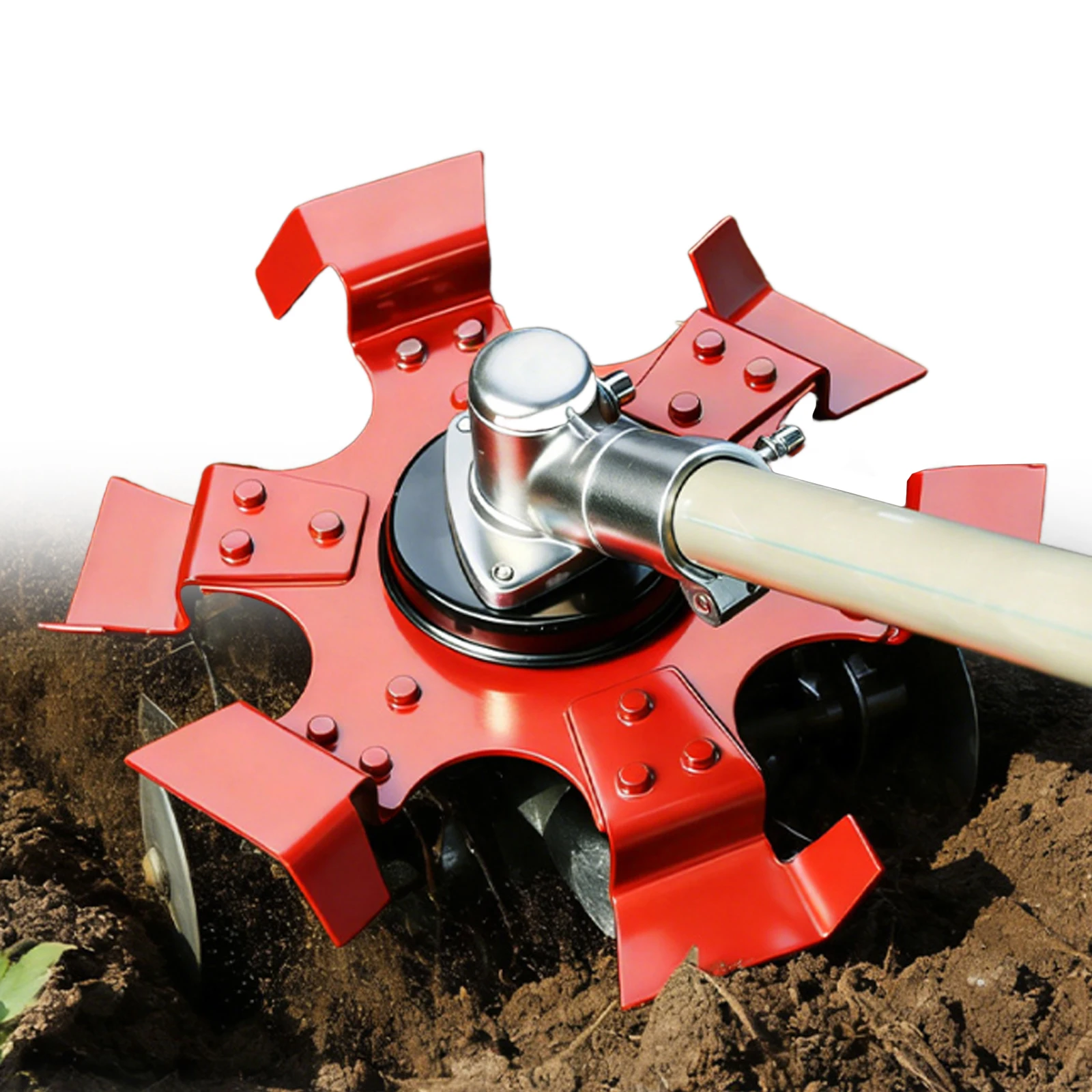 Weeding Wheel Multi-Functional Lawn Blade Grass Cutting Head Soil Loosening Wheels for Weeding Deep Plowing Loosening Soil
