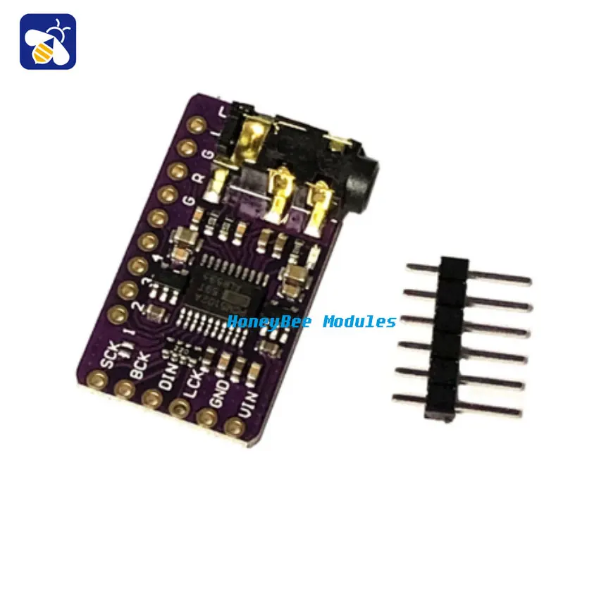 Tmall Genie Square Sugar and other smart speakers modified AUX output stereo special DAC decoder board PCM5102
