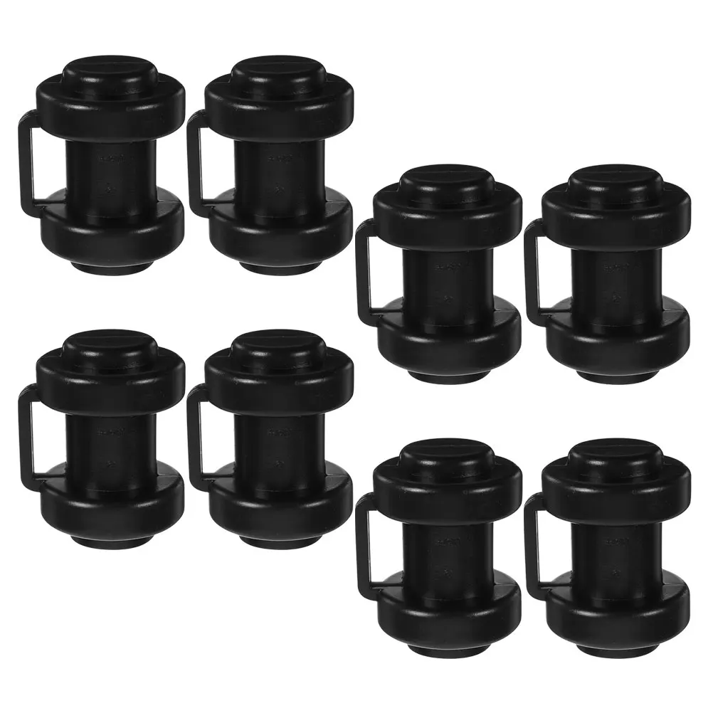 

8pcs -resistant Plastic Trampoline Cover Kids Rod Caps Replacement Parts Durable PP Material Trampoline Supplies