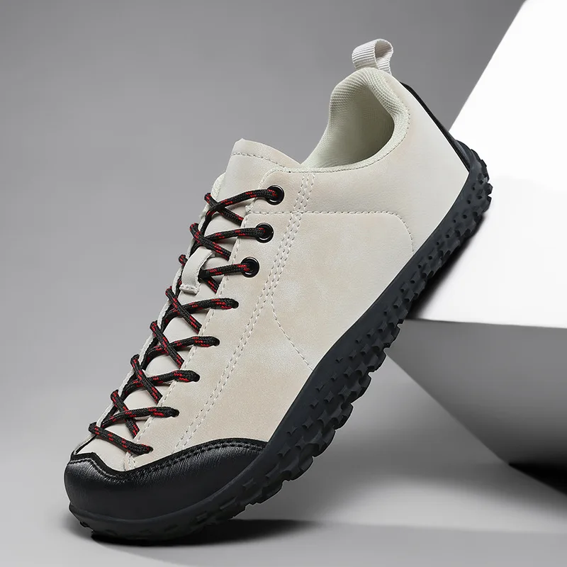 Outdoor Hiking Shoes Slip On Mountaining 2026 Men Wide-Toe-Box Barefoot Shoes for Men Women Walking  Men Sneakers