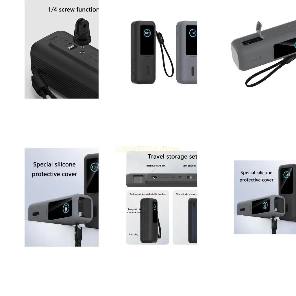 F62C حارس حماة السيليكون المرنة لصالح بنوك الطاقة 165W تتميز بلمس غير مسبب وصيانة سهلة #1