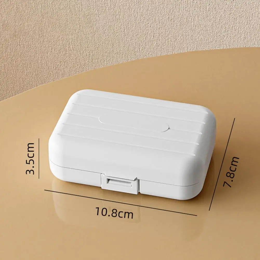Travel Pill Organizer Portable Pill Case Moisture-proof Pill Organizer Box Capacity Medicine Storage Container Portable Multiple