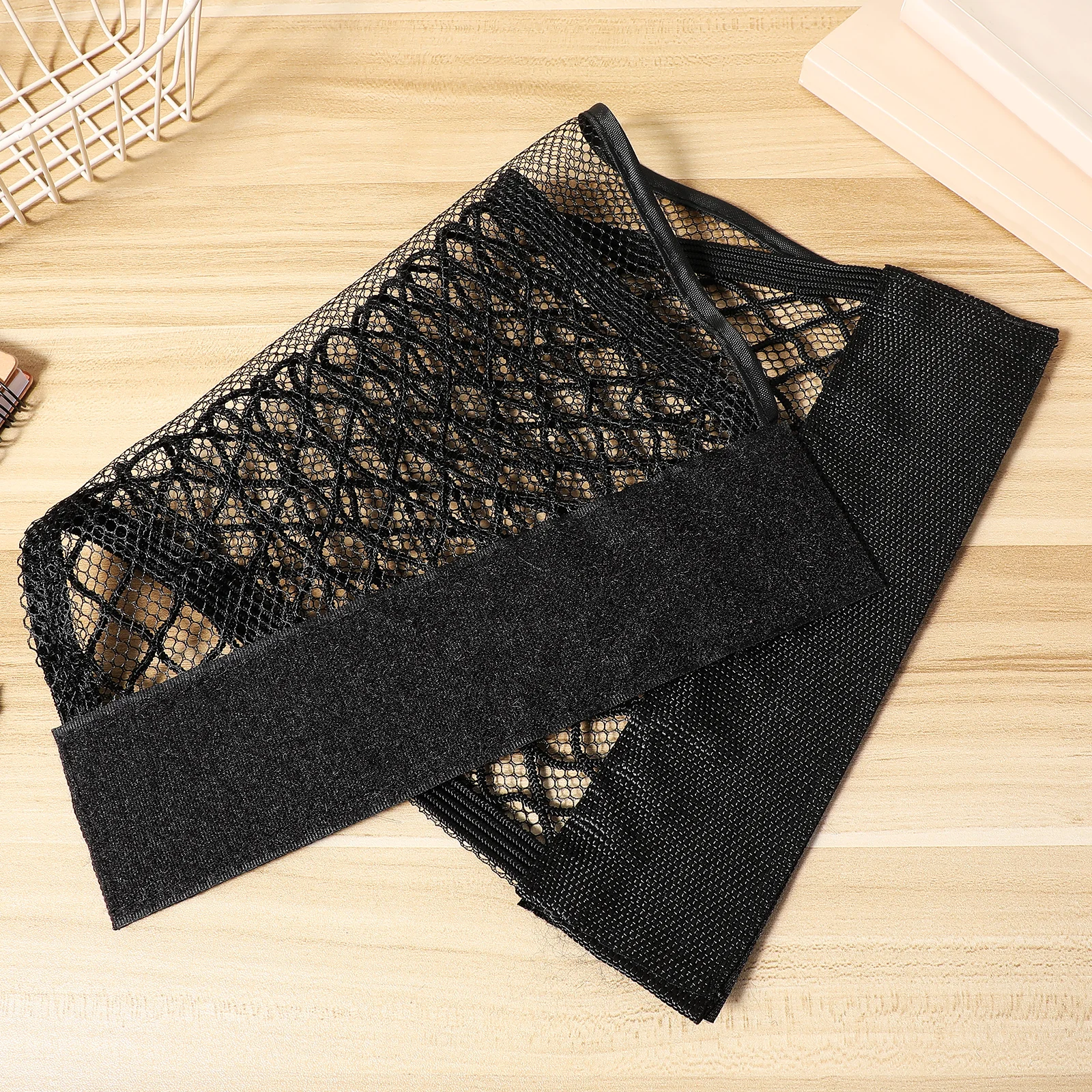 

4pcs Tape Organizer Net Elastic Flexible Storage Mesh Car Trunk Small Cargo Net For Inside Rv Accessories Pocket