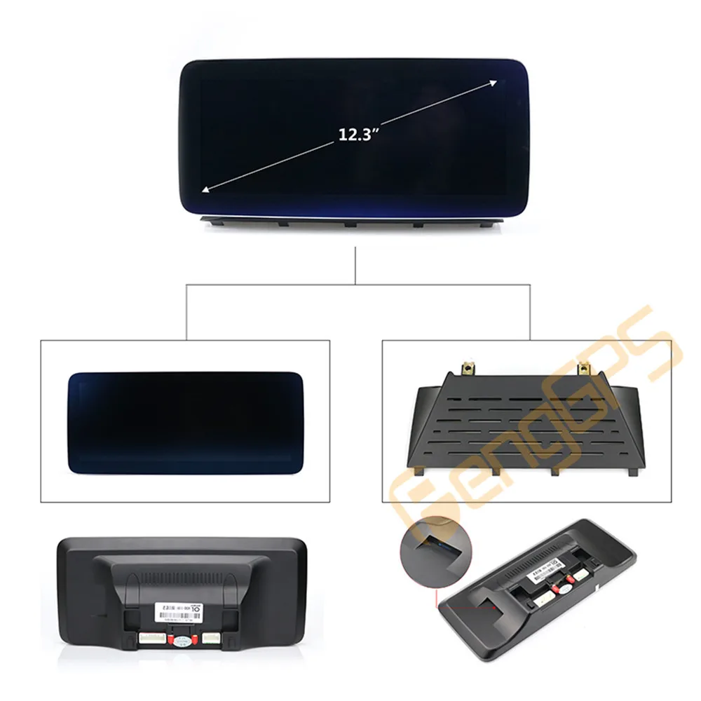 For Mercedes Benz A/G/GLA/CLA/ Class W176 X156 C117 W463 2013-2019 Android Car Radio 2Din Stereo Receiver Autoradio Multimedia
