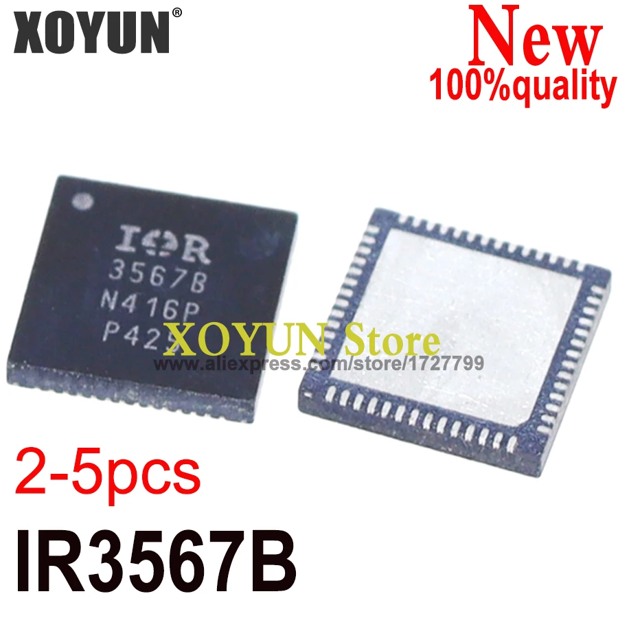 (2-5piece)100% New IR3567BMTRPBF IR3567B 3567B QFN-56 Chipset