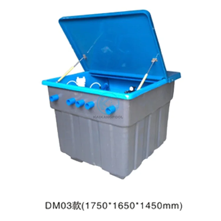 Underground Compact Set Water Treatment Plant Sand Filter Pump Chlorine Feeder Pool Accessories Swimming Pool Equipment