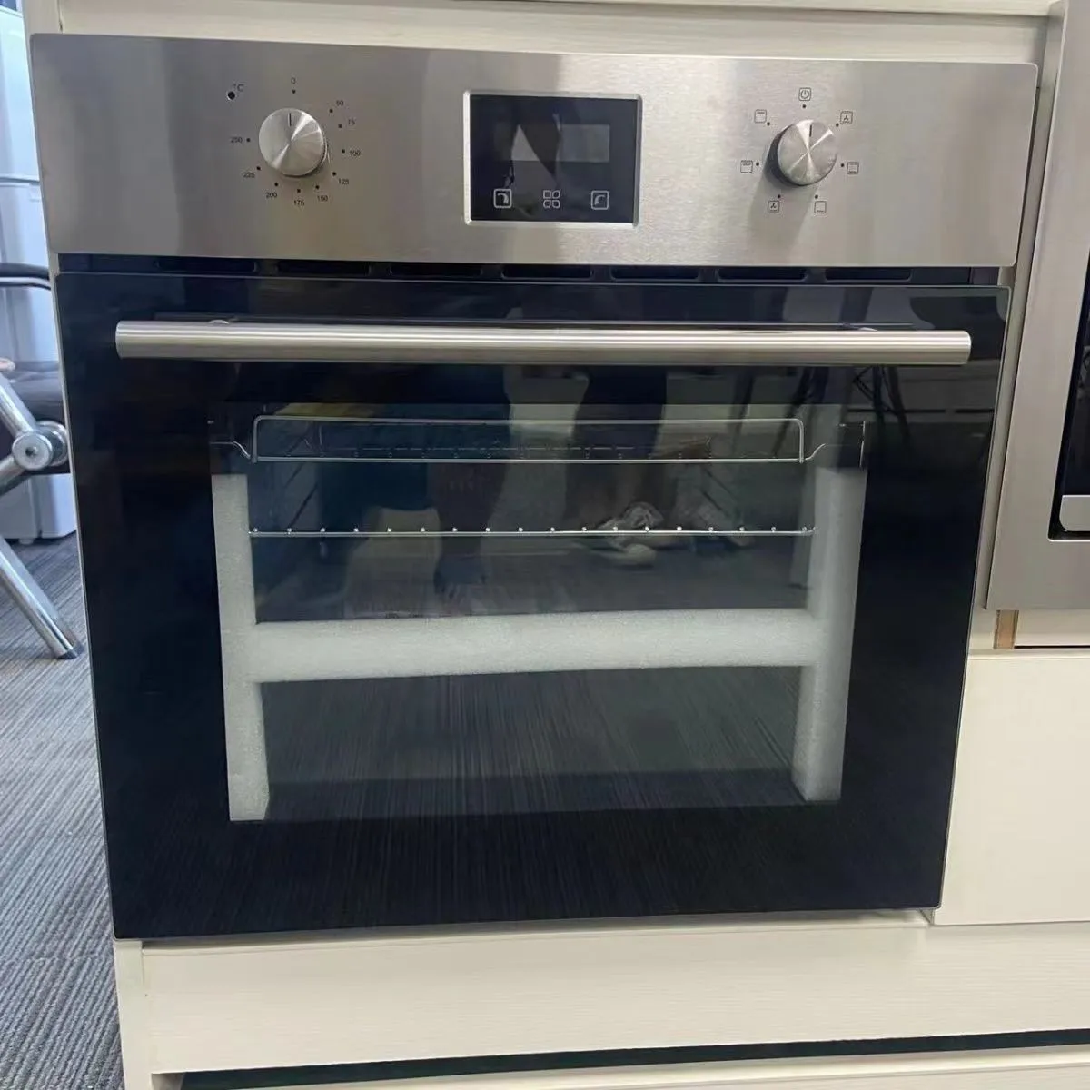 Convection Function Hot Air Electric Oven Mechanical Timer Control Versatile For Outdoor Car Use For Air Fryer Oven