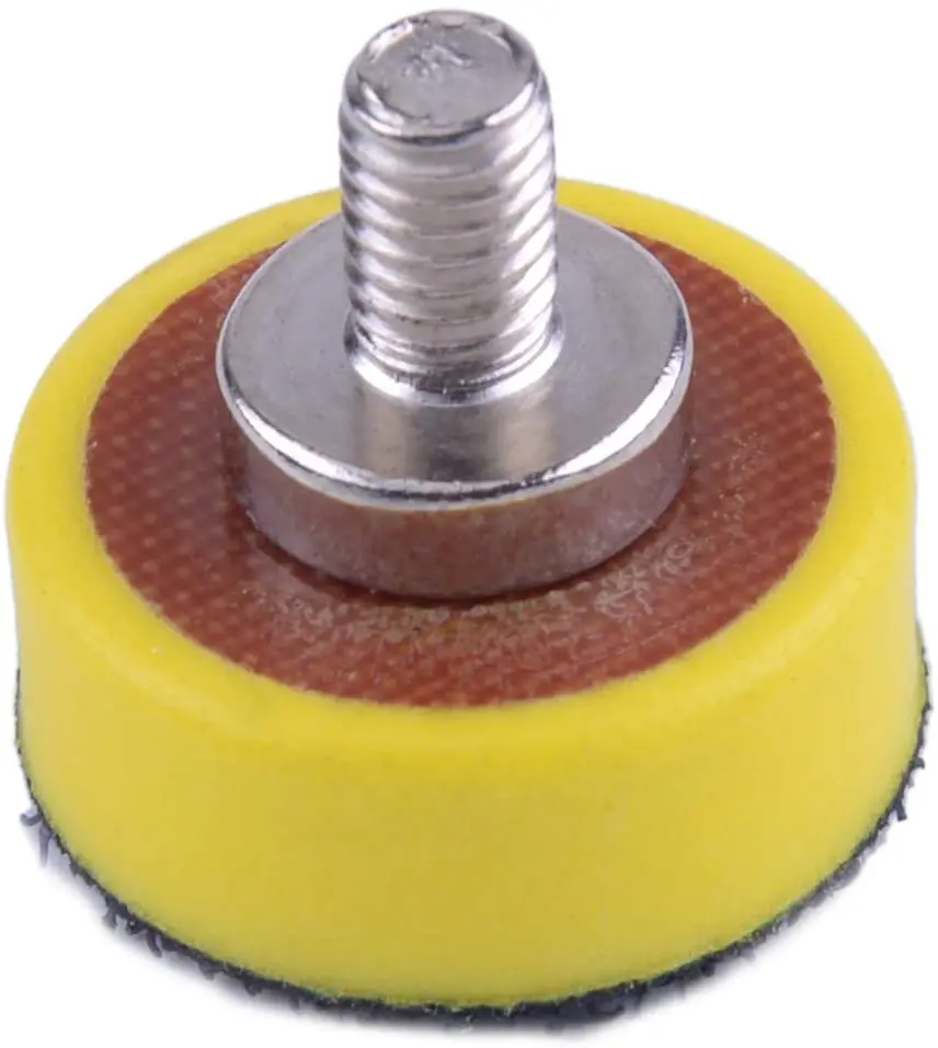 Kit de polimento de esponja com apoio, ferramenta de mão para polidor de carro, tampão de cera, limpeza, 30pcs, 1\