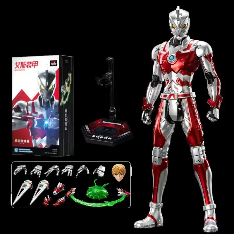 ZD Toys Ultraman Figure Kotaro Higashi Zero suit Tiga suit Ace