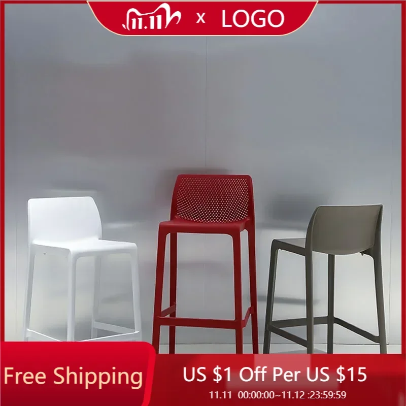 

Plastic Minimalist Chair Reception Desks Makeup Throne Designer Living Room Bar Stools Bedroom Fishing Sillas Home Furniture