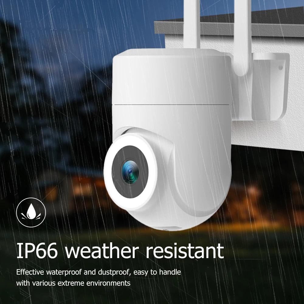 

2.4G WiFi Camera 3MP Outdoor Surveillance Cameras Wifi PTZ IP Security Protection CCTV Cam Auto Tracking Baby Monitor