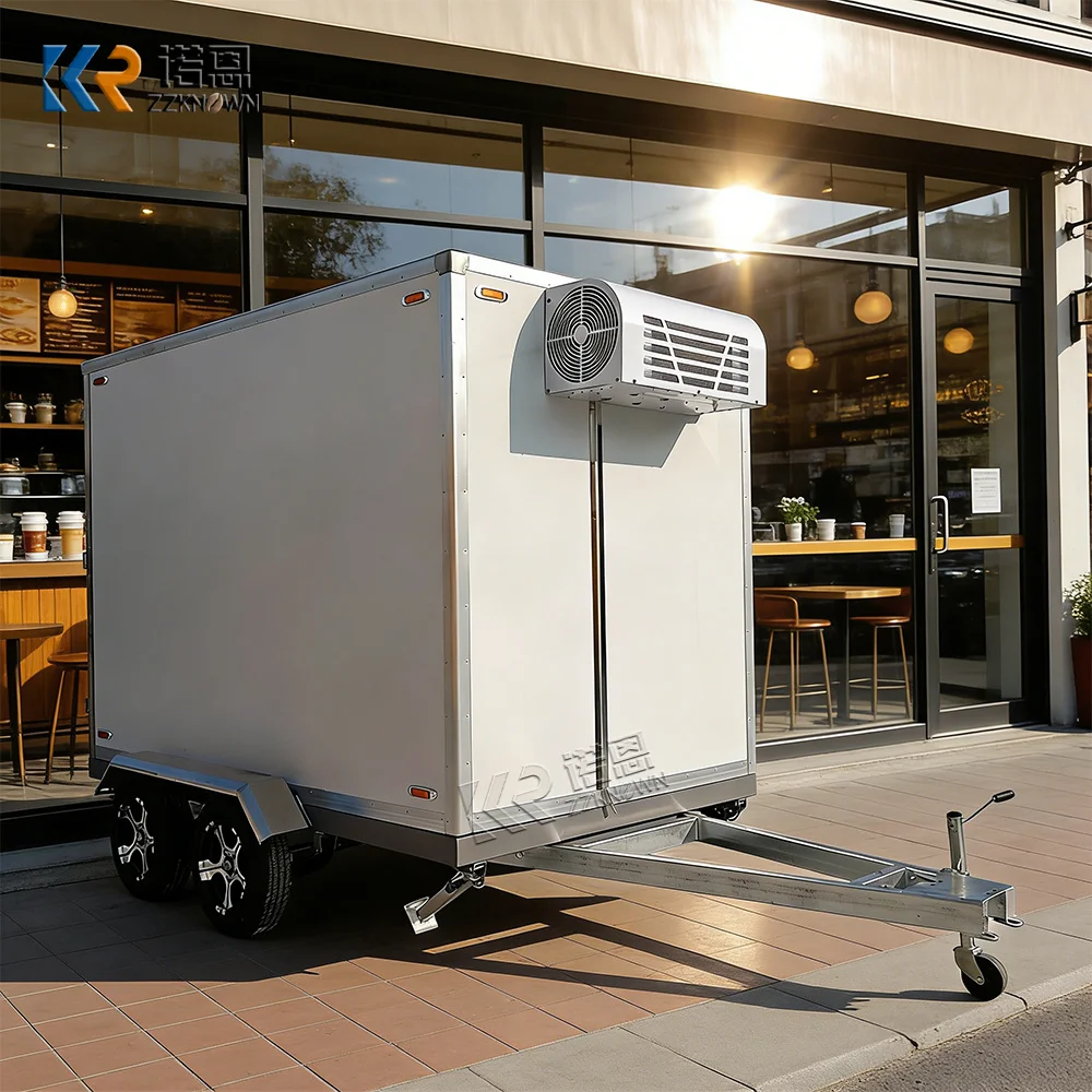 Cold Storage Truck Portable Custom Cold Room Trailer Mobile Refrigerated Storage Trailer for Cold Chain Logistics