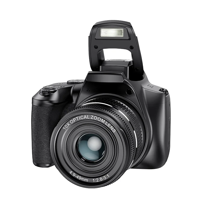 HD デジタルカメラ 64MP 10X デジタルズーム 3 ''ビデオカメラヴィンテージ写真コンパクトプロフェッショナルビデオカメラ