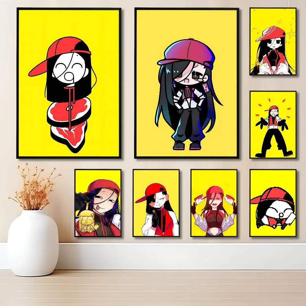 Yi Xi B-Butcher Vanity Album Poster Waterproof HD Wall Art Decal Self-Adhesive Aesthetic Decor For Home Living