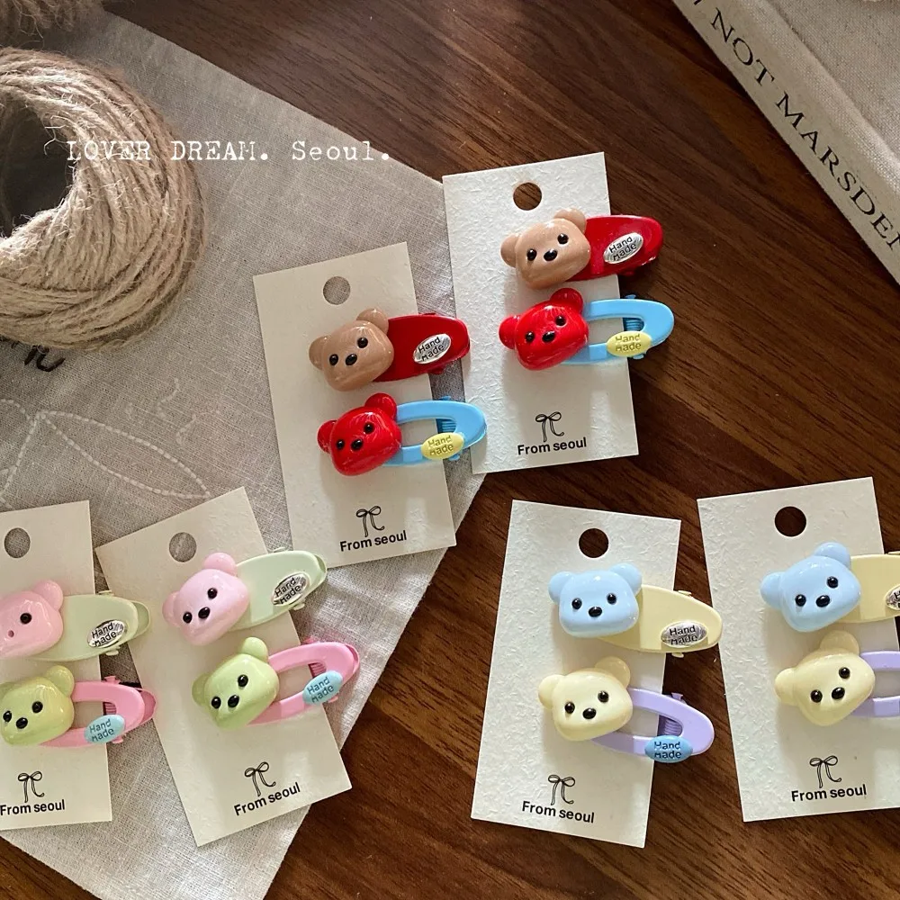 Pink Bow Acrylic Hair Clip Collection Colorful Sweet for Women Summer Hair Style Premium Non Slip Soft Comfortable