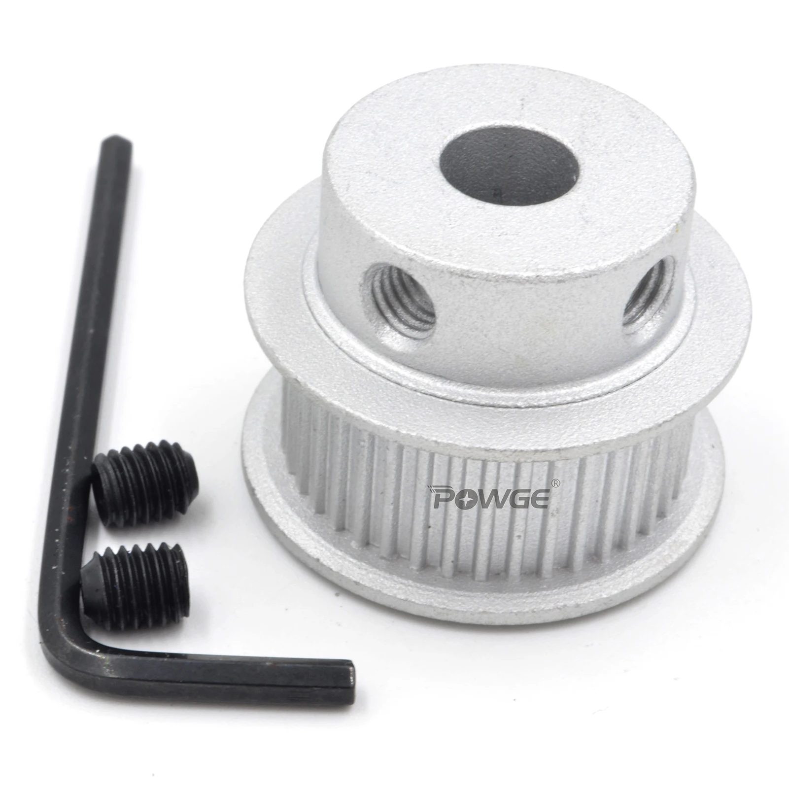 POWGE Trapezoidal 40 42 44 teeth MXL Timing Pulley Bore 5/6/6.35/7/8/10/12/14/15/16/19/20mm for belt width 6/10/15mm 40T 42T 44T