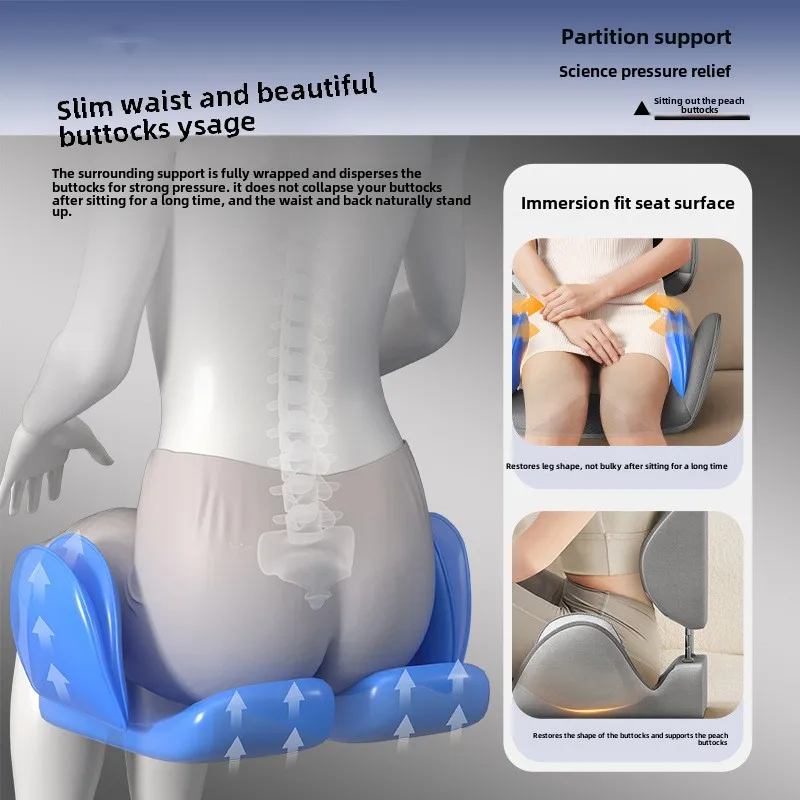 Hip waist massager household masajeador eléctrico  soft  chair for worker  pipi warm for winter