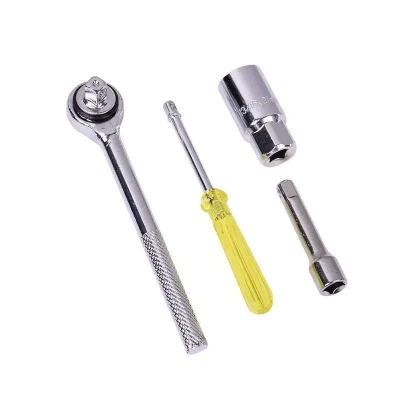 Imagem -04 - Completo Ratchet Key Sets Chave Hexagonal Socket Wrench Grupo Kit de Ferramentas da Motocicleta Oficina Ferramenta de Mão Universal 40 Pcs Profissional