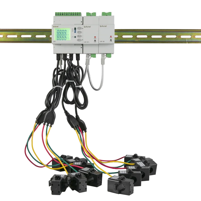Acrel ADW210 Multi-channel Power Meter DIN Rail Meter RS485 Modbus-RTU with  with Split Core CTs