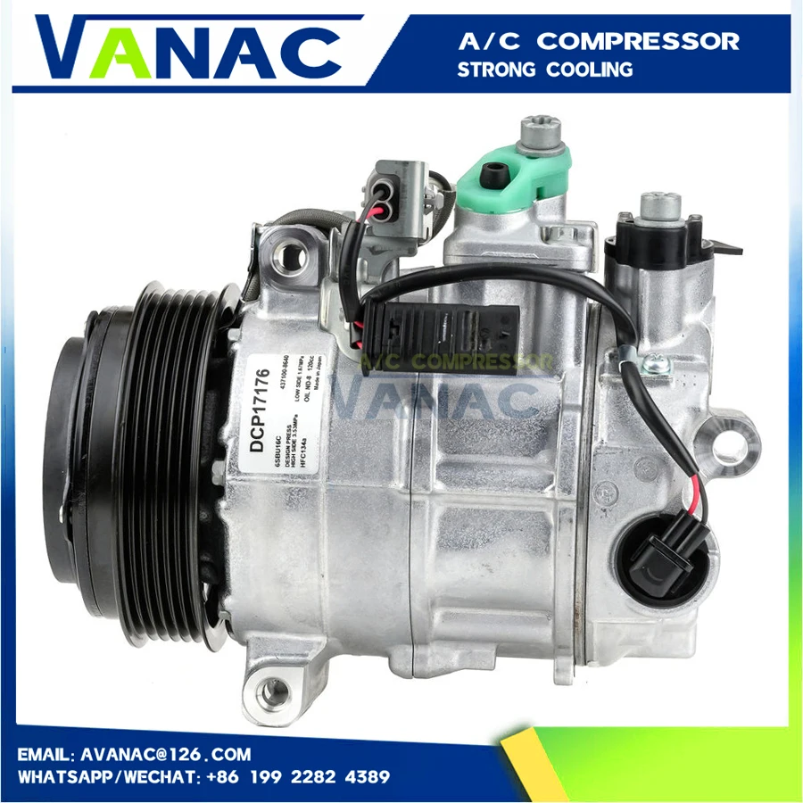 

6SBU16C AIR AC A/C Compressor For Mercedes BENZ C250 SLK250 C350 ML350 2012-2015 0032308511 A0032308511 447160-4340 447150-0990