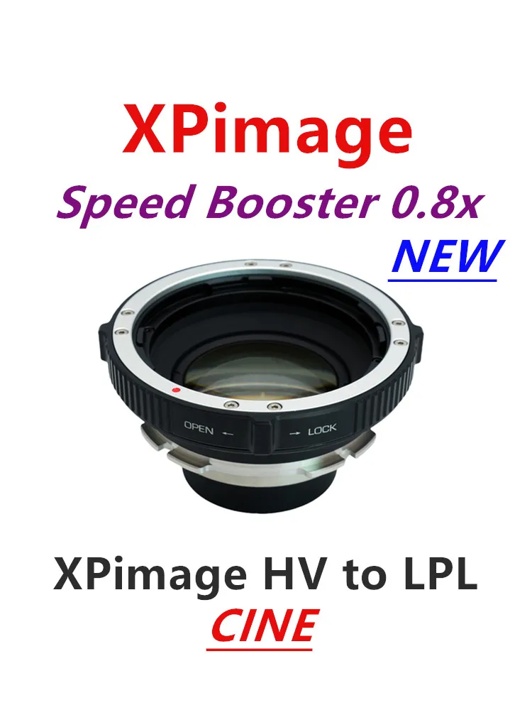 

XPIMAGE Focal Reducer Optics Adapter Put Hasselblad V Lens to ARRI LPL Mount HB to LPL mini LF ALEXA S35Speed Booster 0.8x