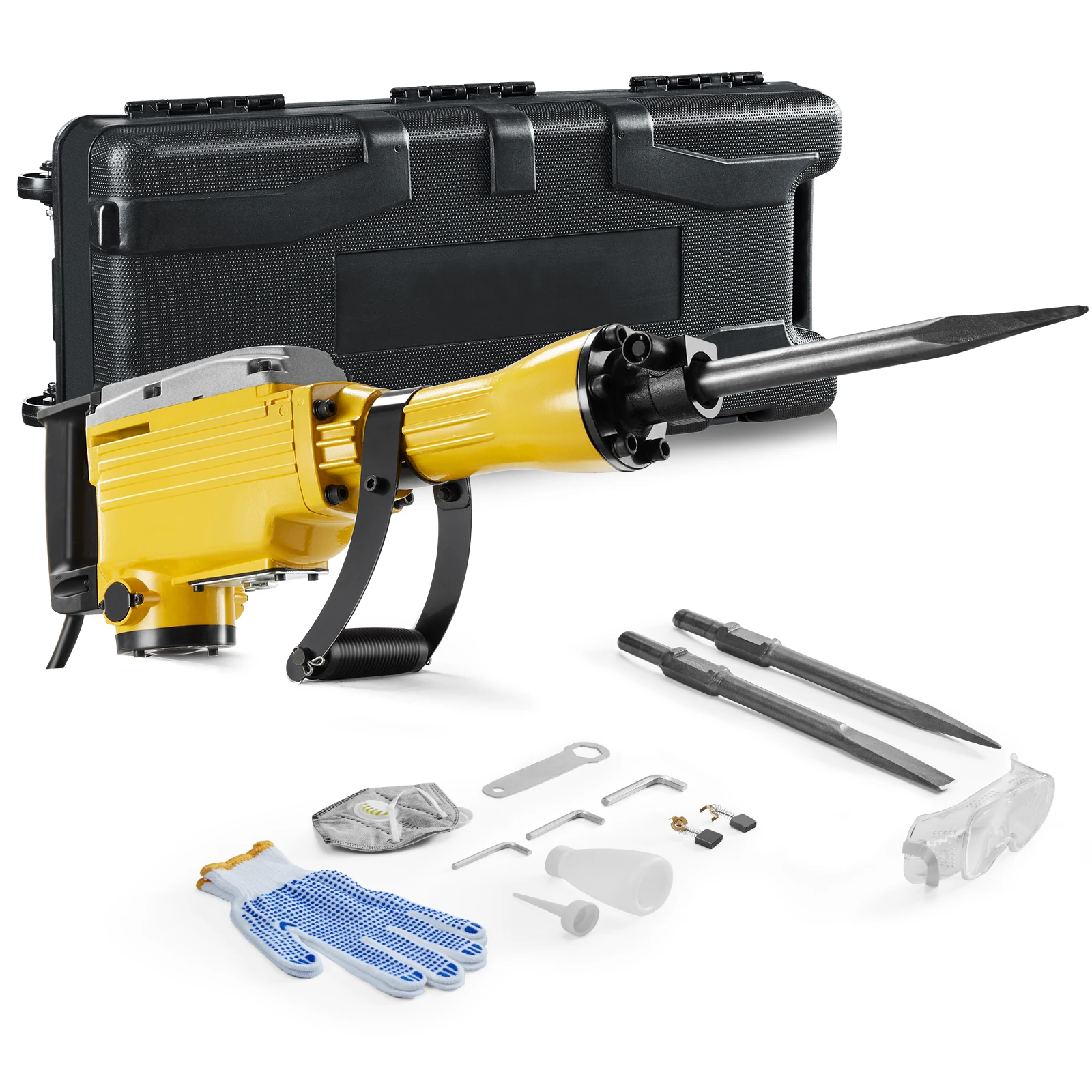 Powerful 2200W Electric Demolition Jack Hammer