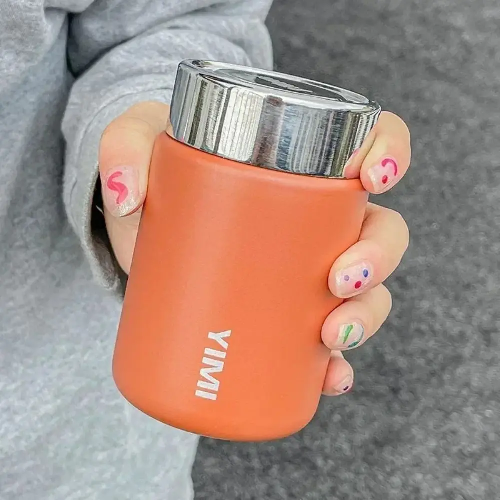 230ml Mini Thermal Cup Portable Stainless Steel Lightweight Coffee Mug Leak-proof Insulated Water Bottle