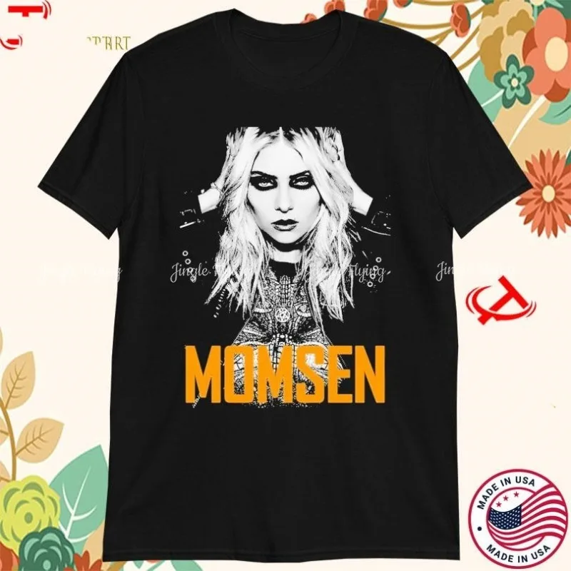 Camisetas Momsen The Pretty Reckless Tour personalizadas unissex sobre tamanho macio e respirável