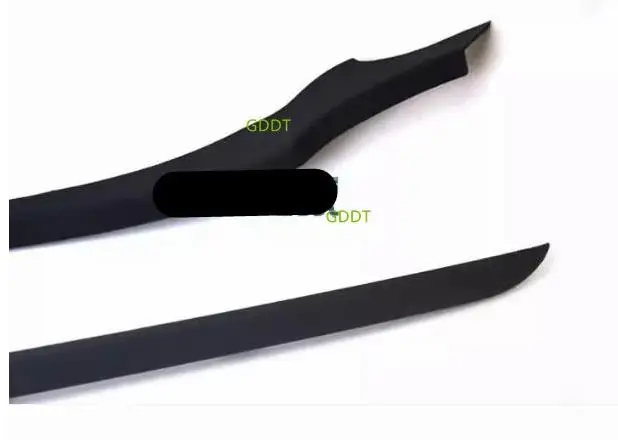 2 pieces outside  Front glass moulding belt line Rubber for Ford Fiesta 2009-2014 Be8Z5403136A