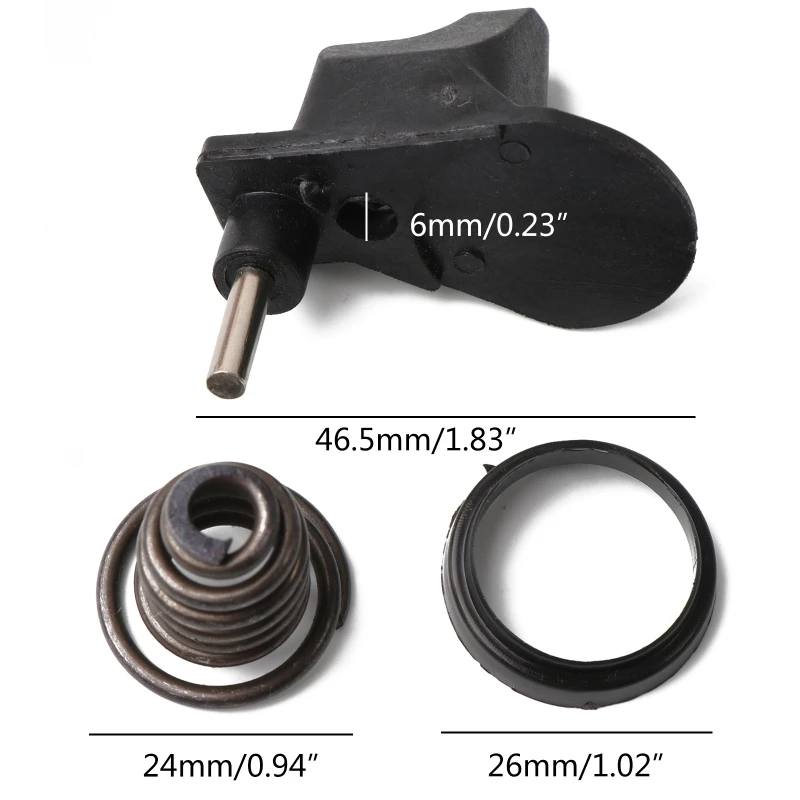 อุปกรณ์เสริมเลื่อยโซ่สะดวก ตัวจับโซ่ & แหวนรอง & สปริงสำหรับ 58cc 5800