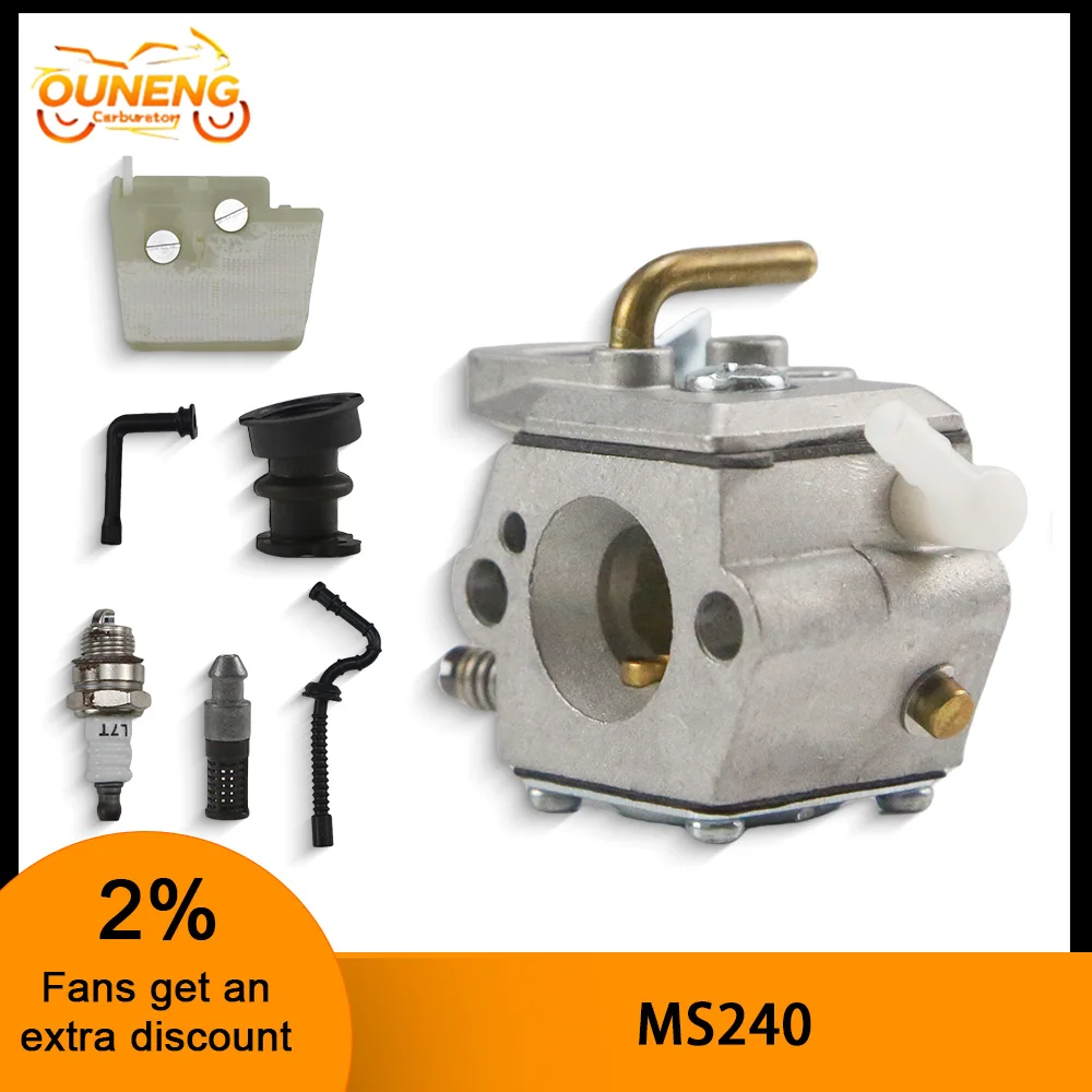 WT-194 Chainsaws Carburetor For Walbro Zama Sthil 024 026 024AV 024S MS240 MS260 WT-403B WT-403A 1121 120 0610 Carb