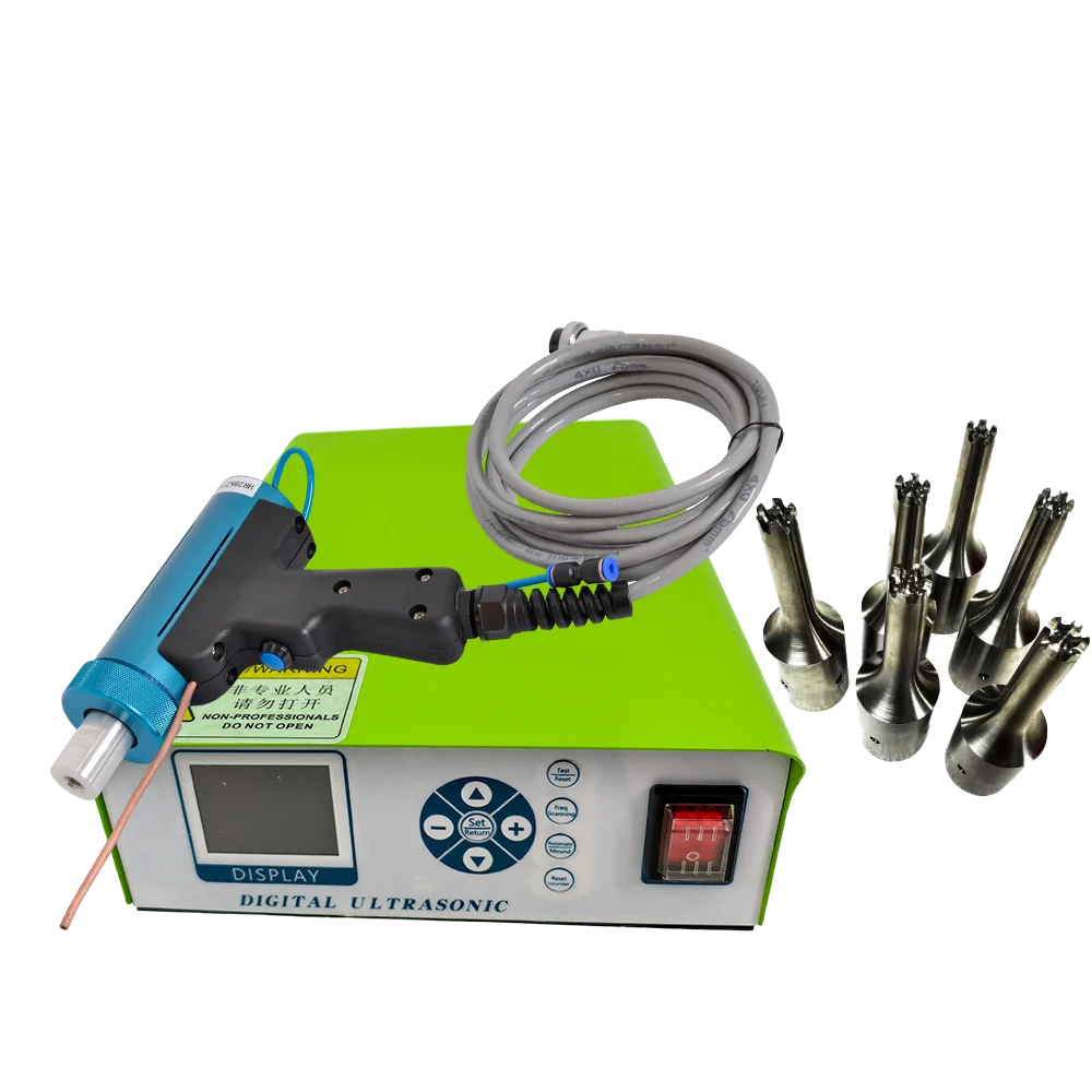 ポータブルハンドヘルド超音波溶接機最高品質 28k スポット溶接機新 2000 ワットステンレス鋼マシン 220v