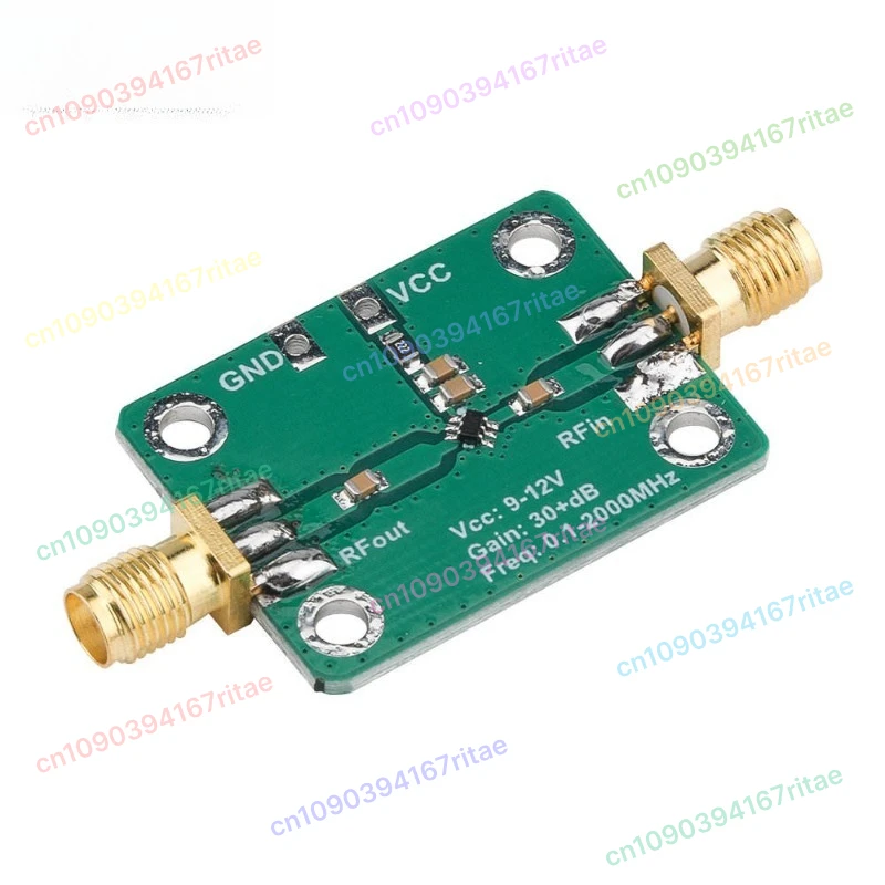 

Wideband, Amplifier, Low Noise Amplifier (0.1-2000 MHz 32dB)
