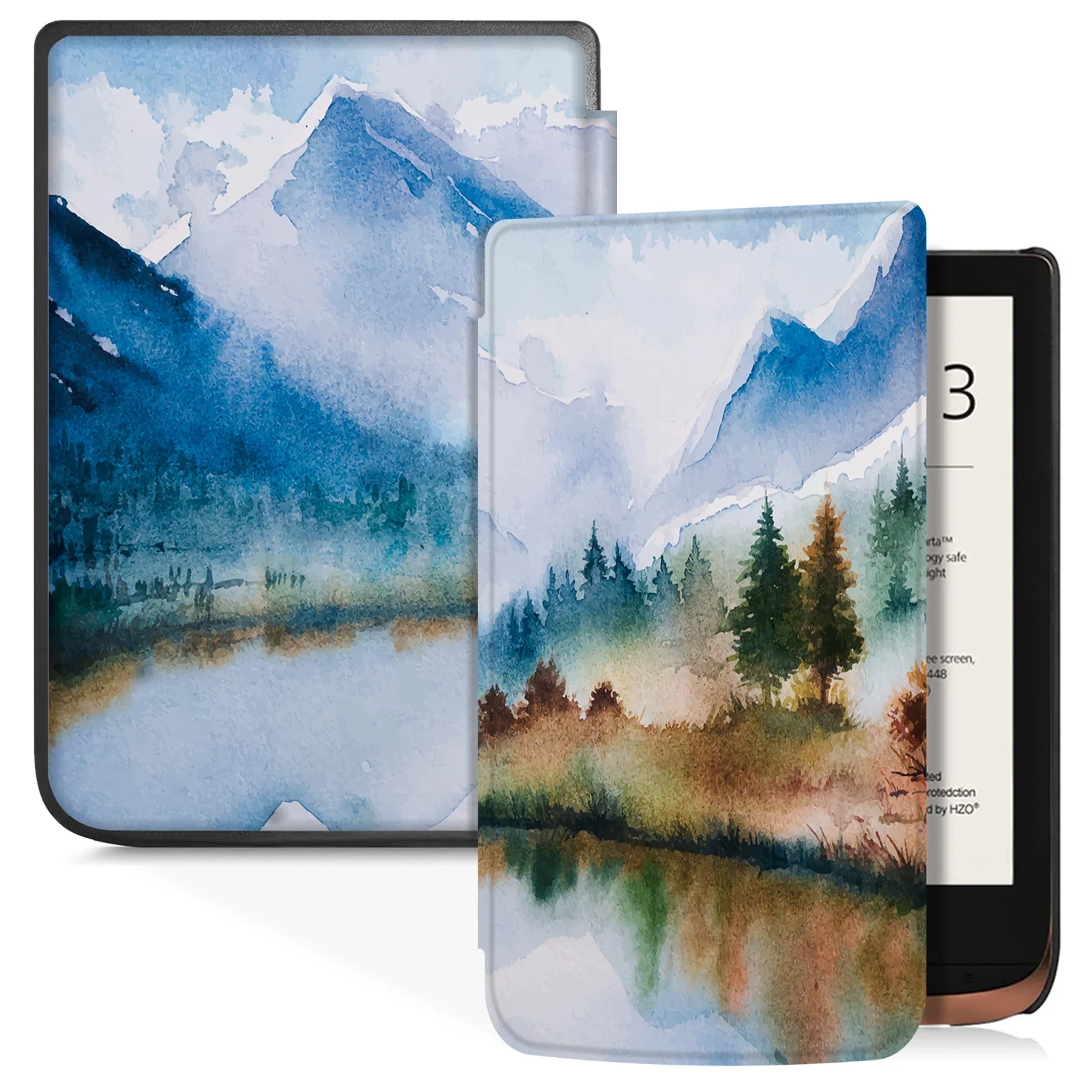 

Slim Case for Vivlio Touch Lux 5/Vivlio Touch HD Plus | with Auto Sleep/Wake | Thin & Light| Hard Back Shell | PU Leather Cover