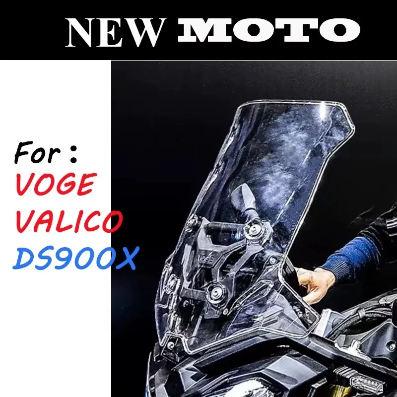 For VOGE Valico DS900X DS 900X 900DSX 900 DSX DSX900 Motorcycle Windshield Windscreens Wind Deflectors Viser Visor Gray