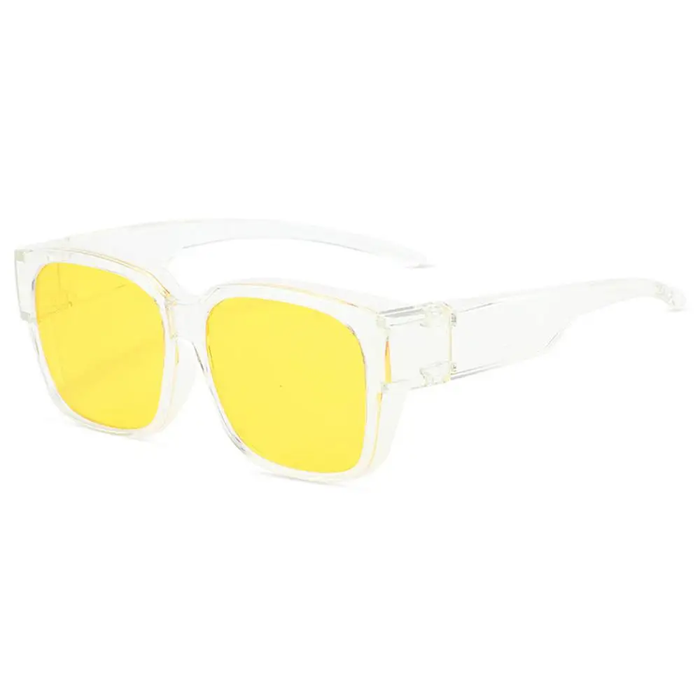 Men That Can Be Worn over Other Glasses for Driving Riding Fit Over Glasses Sunglasses Polarized Square Shades Wrap Around