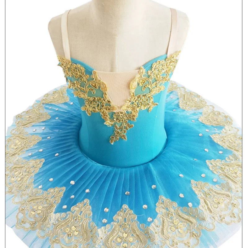 pd07160-ガールズ-バレエ-チュチュドレス-キッズ-ダンスコスチューム-ステージパフォーマンスと日常練習用